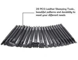 20 different Leather stamps - #311077