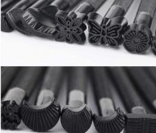 20 different Leather stamps - #311077