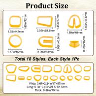 34Pcs Food Grade Plastic Alphabet &amp;amp;amp; Punctuation Cookie Cutter Set - #493051