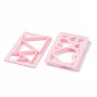 34Pcs Food Grade Plastic Alphabet &amp;amp;amp; Punctuation Cookie Cutter Set - #493052