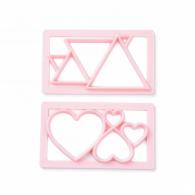 34Pcs Food Grade Plastic Alphabet &amp;amp;amp; Punctuation Cookie Cutter Set - #493052