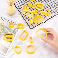 34Pcs Food Grade Plastic Alphabet &amp;amp;amp; Punctuation Cookie Cutter Set - #493051
