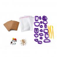 34Pcs Food Grade Plastic Alphabet &amp;amp;amp;amp; Punctuation Cookie Cutter Set - #440651
