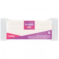 454gr - extra large Sculpey Premo clay white - 5001 - #74855
