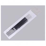 5 rubber spatulas black/white (photo color deviates) - #71409