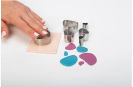 AM1014- Shapes Irregular Oval from Sculptey - 3 pieces - #189765