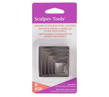AM1016- Shapes Irregular Square of Sculpey - 3 pieces - #193298