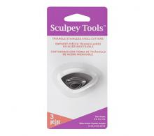 AM1019- Forms Irregular Triangle from Sculptey - 3 pieces - #193297