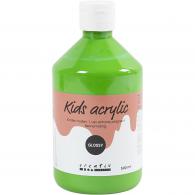 CC Acrylic Paint Glossy, light green, 500 ml/ 1 bottle - #589506
