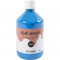 CC Acrylic Paint Glossy, primary blue, 500 ml/ 1 bottle - #589195