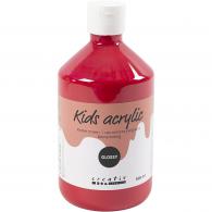 CC Acrylic Paint Glossy, primary red, 500 ml/ 1 bottle - #589290