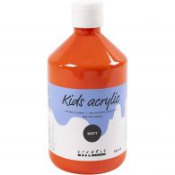 CC Acrylic Paint Matte, orange, 500 ml/ 1 bottle - #589787