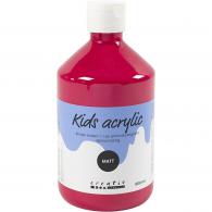 CC Acrylic Paint Matte, primary red, 500 ml/ 1 bottle - #589291