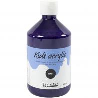 CC Acrylic Paint Matte, violet, 500 ml/ 1 bottle - #589537