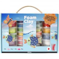 CC Foam Clay® Gift Box, assorted colours, 1 set - #595489