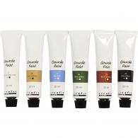 CC Gouache Paint Pastel Colors 6x20ml - #594555
