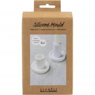 CC Silicone Mal Candlestick 6.5 + 7.5 cm - #593658