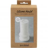 CC Silicone Mal Ribbed Cylinder with Bows 12.5x6 cm - #593657