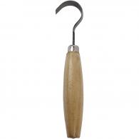 CC Spoon Carving Knife , L: 16 cm, Dia. 3 cm, W: 1,3 cm, 1 pc - #588879