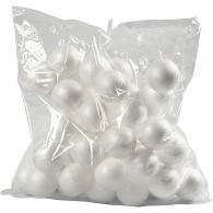 CC Styrofoam Balls 6 cm 50 pieces - #593587