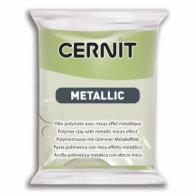 Cernit clay metallic green gold nr.51- 56gr - #72605