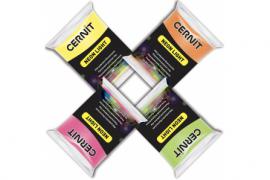 Cernit Klei Neon 4 pieces - #10070