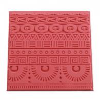 Cernit Texture Mat 9 x 9 cm - Geometrics - #72067