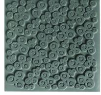 Cernit Texture Mat 9 x 9 cm - Leaves - #520231
