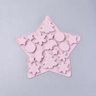 Christmas Theme food grade silicone molds, fondant mold forms for the do-cake decoration, chocolate, candy, soap, UV resin &amp;amp; - #217327