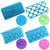 Clay / Cake Embossing Stamp Flower (On the right shade in the photo) - #215558