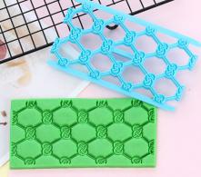 Clay / cake embossing stamp oval - #215557
