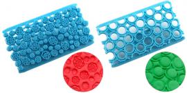 Clay / Cake Embossing Stamp Rounds (Right in the photo) - #215556