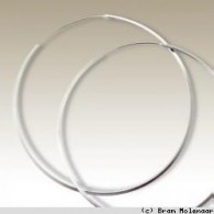Creole Ear Ring - 80mm - per pair - #15430