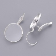 Earrings Cabucon 12mm - per 10 pieces - #13098