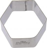 Fat Daddio's Hexagon Stainless Steel Ring 2 3/4 Inch x 1 3/4 Inch - #520789