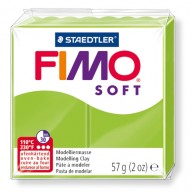Fimo clay soft apple green number 50 - 57gram - #3653