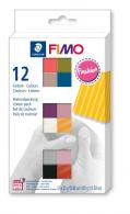 FIMO SOFT SET - ENUI 12 HALF BLOCK FASHION C12-5 - #156154