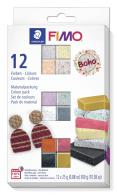 FIMO SOFT SET - ENUI 12 HALF BLOCK FASHION C12-5 - #571868