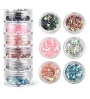 Glitter Powder C3 - Green -Blauw - #588063