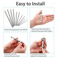 Hand Drill Bits Rotary Tools Set - #441157