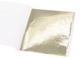 Leaf metal Black 9*9cm - 100 sheets - #487432