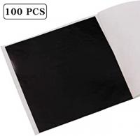 Leaf metal Black 9*9cm - 100 sheets - #177395