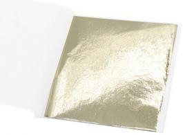 Leaf metal Black 9*9cm - 100 sheets - #487436