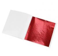 Leaf metal purple 9*9cm - 100 sheets - #588069