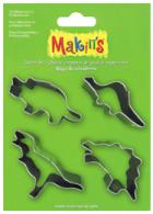 Makins Clay Extent form Set Dinosaurs 4 PC Set - #172172