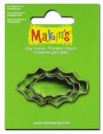 Makins Clay Proper form Holly Leaf 3 PC Set - #172130