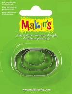 Makins Clay Proper form Oval 3 PC Set - #172107