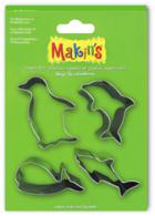 Makins Clay Proper Set Sea Animals 4 PC Set - #172171