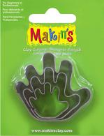 Makins Clay Proper shape Hand 3 PC Set - #172115