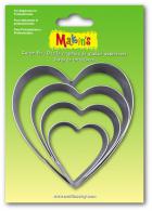 Makins Clay Proper shape Heart 4 PC Set - #172136
